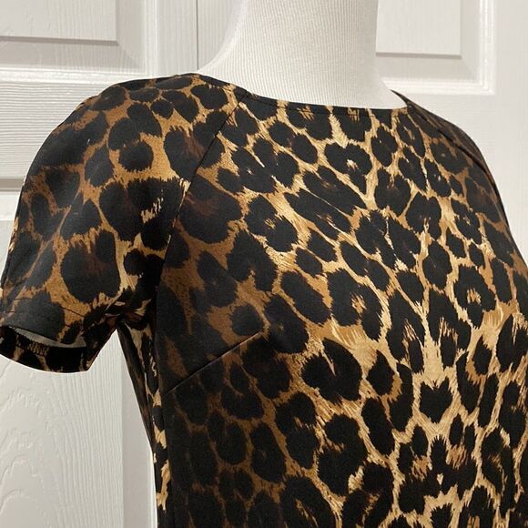 Bar III Leopard Ombre Bodycon Shift Dress - Picture 2 of 12